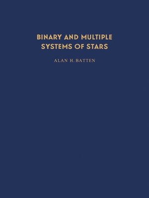 cover image of Binary and Multiple Systems of Stars